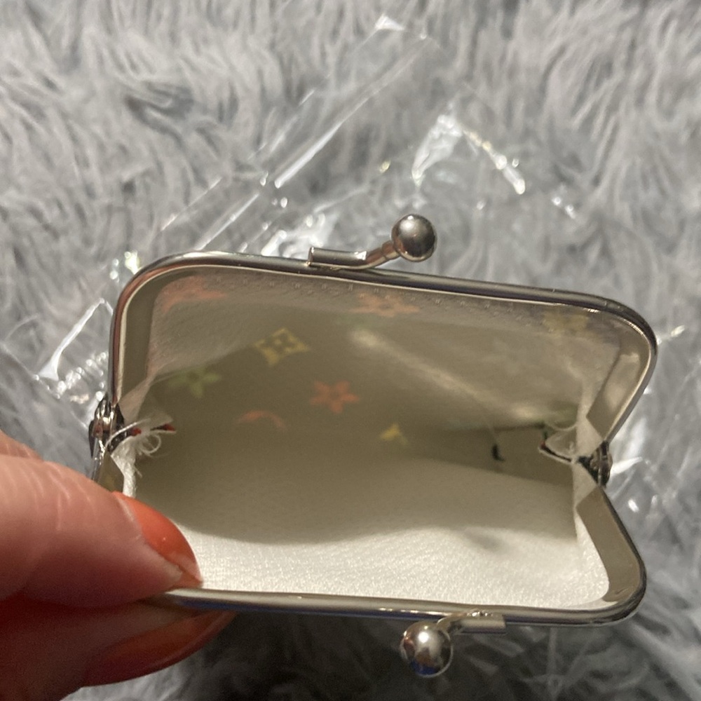 Multicolor Designer Coin Purse - Picture 2 of 2